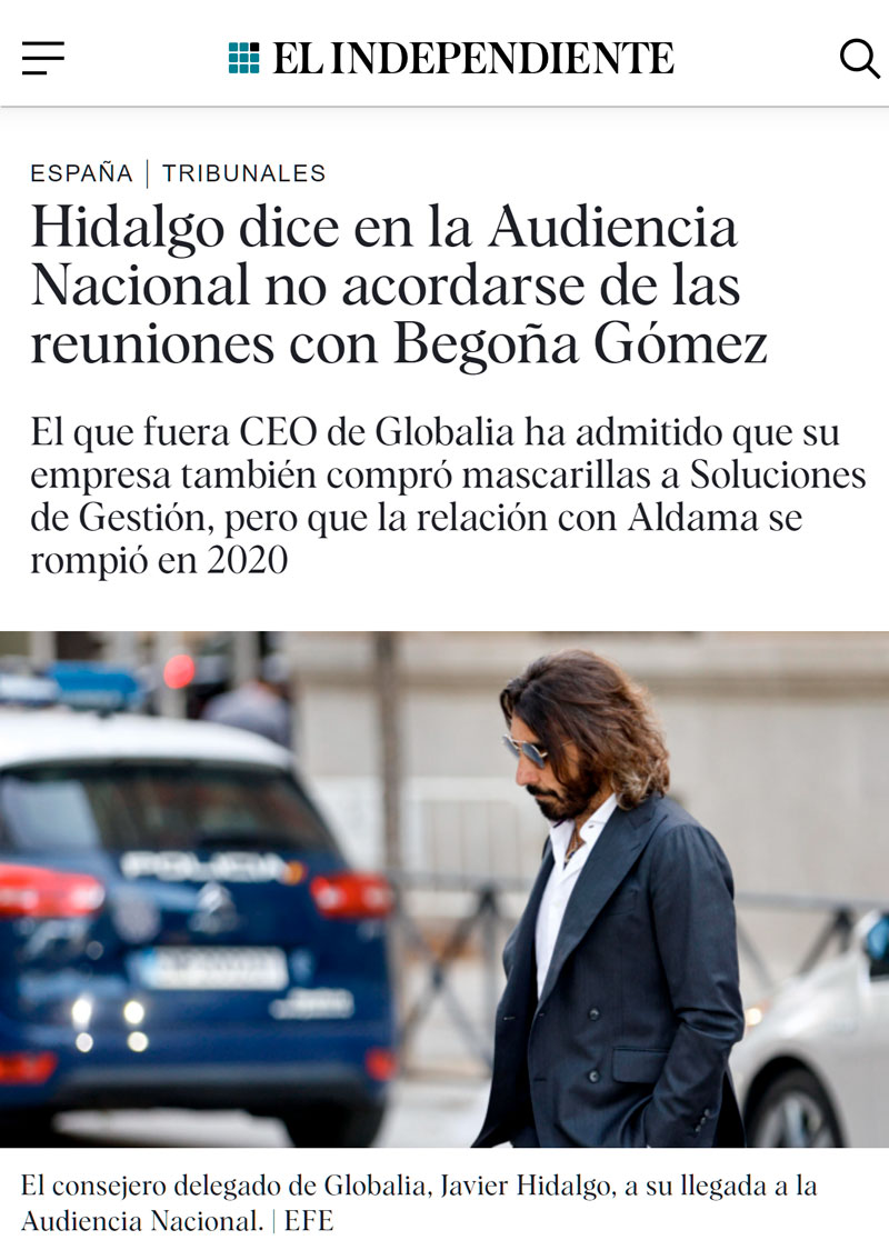 Parece que la pesoización final se está acercando a Víctor Aldama...