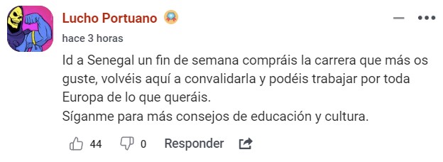 Uno de los nuevos médicos de Perro Sanxe leyéndote los resultados del análisis.