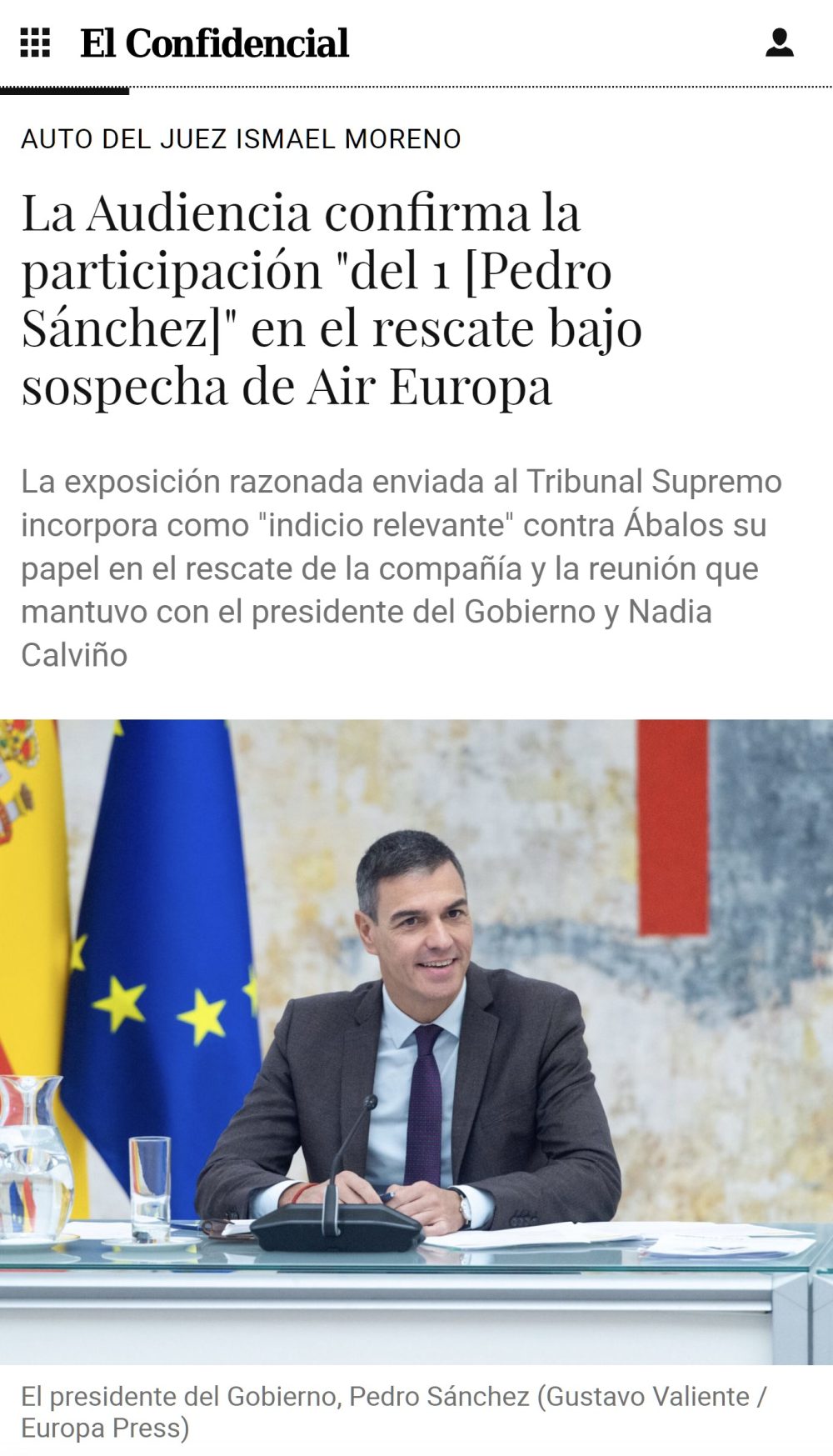 Se va cerrando el cerco...