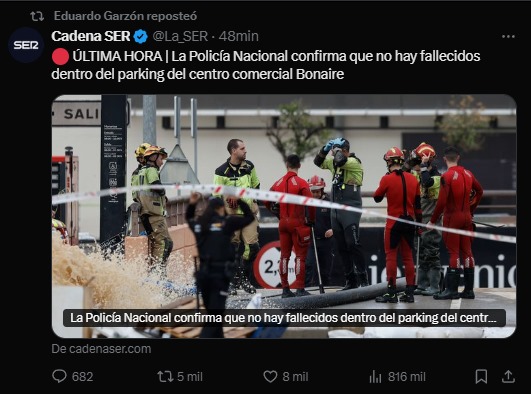Los bomberos solo han podido inspeccionar los 10 coches más superficiales del parking de Bonaire, quedan muchos por revisar [ACTUALIZADO]