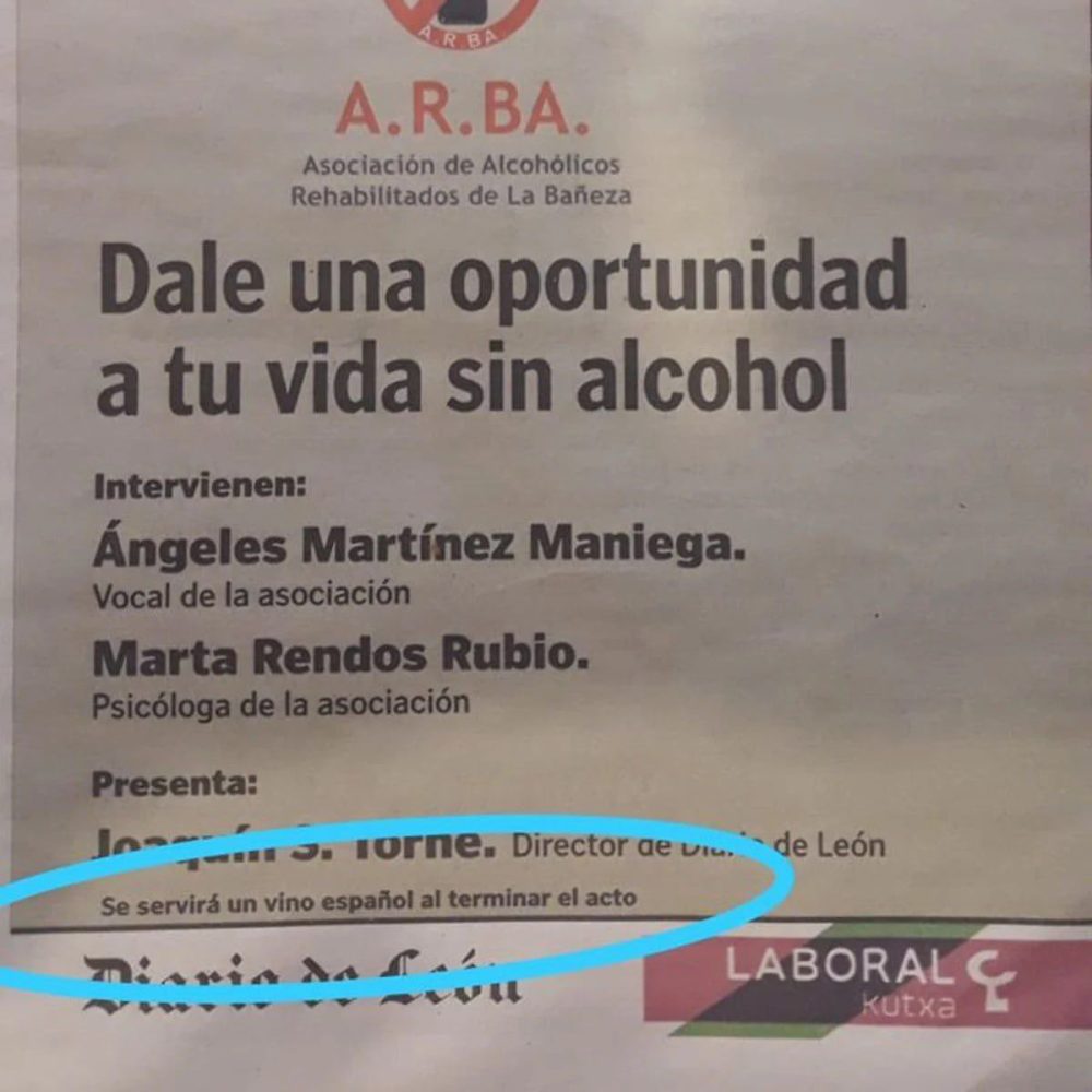 Dale una oportunidad a tu vida sin alcohol... pero ya mañana si eso.