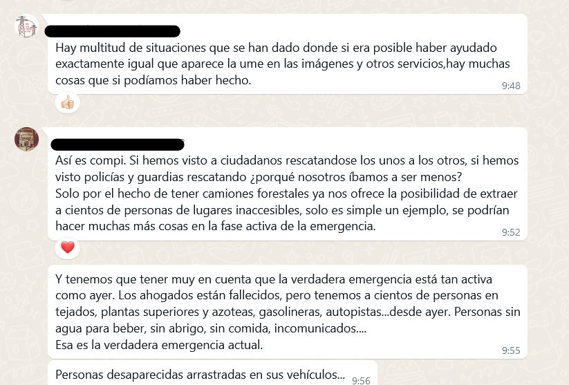 Un bombero forestal explica la desastrosa gestión de la DANA.