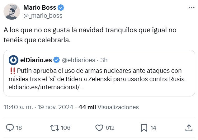 ¿Ha iniciado este misil la III Guerra Mundial?