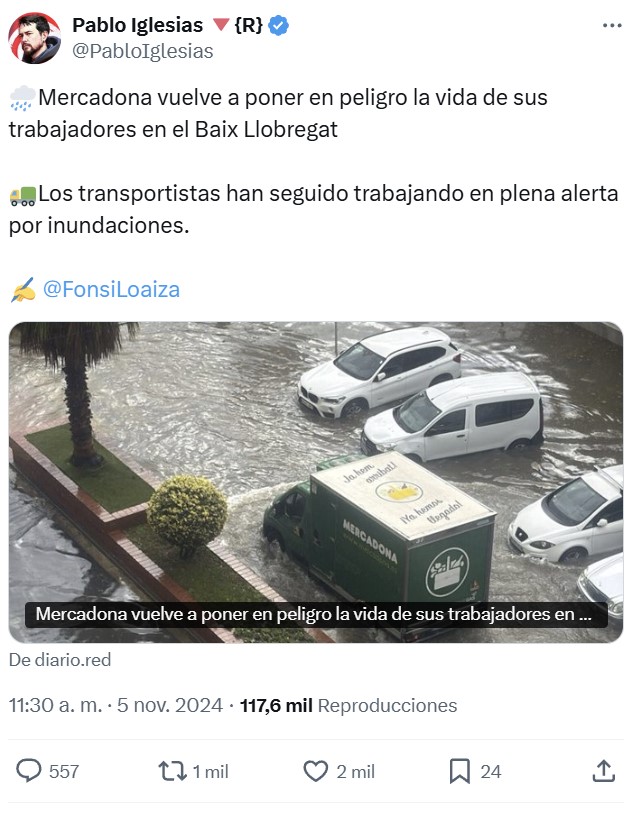 Mercadona, Amancio Ortega y Pablo motos: los tres demonios de Pablo Iglesias.