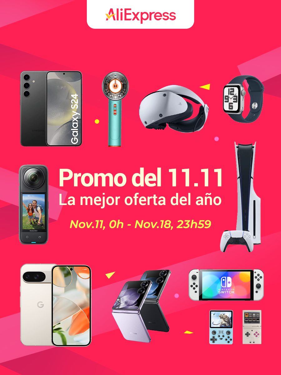 Dentro de unas horas empieza la mejor promo del año en AliExpress: 11.11.