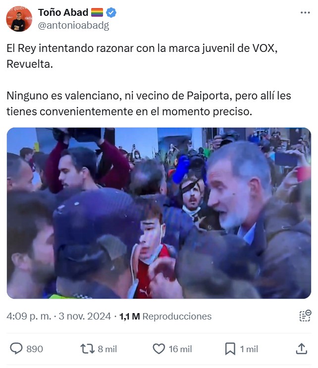 Pedro Sánchez: "La vioIencia ejercida por unos pocos no nos desviará del interés colectivo".