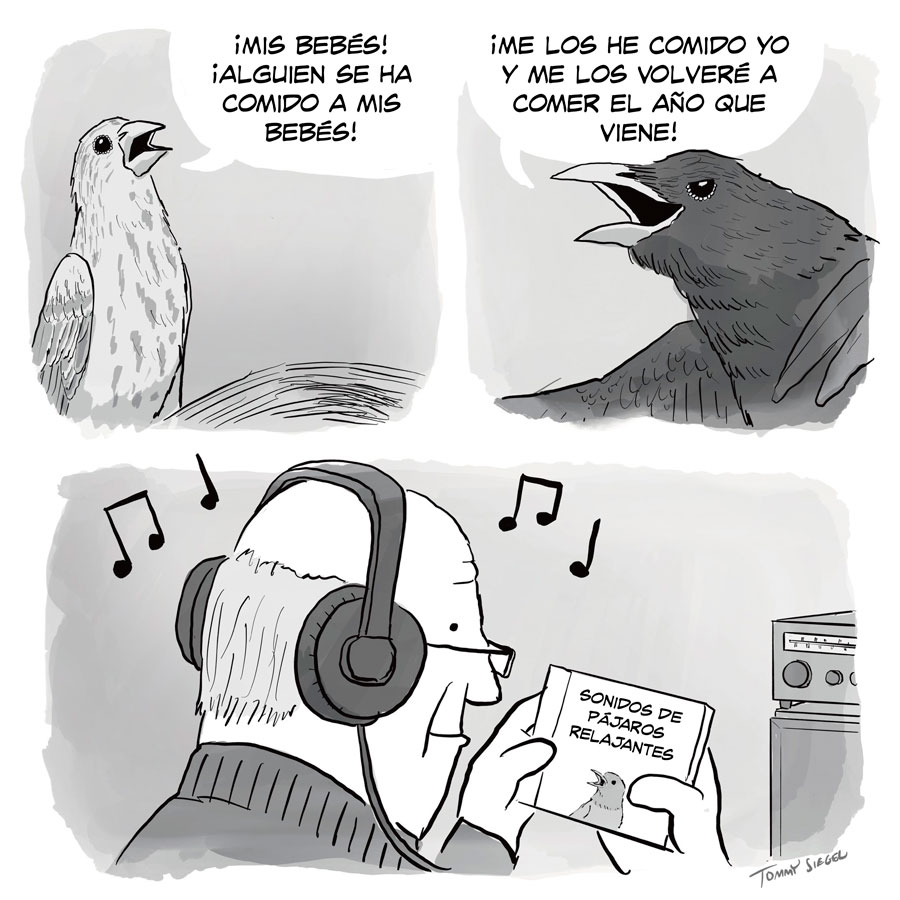 La parte buena de no saber idiomas.