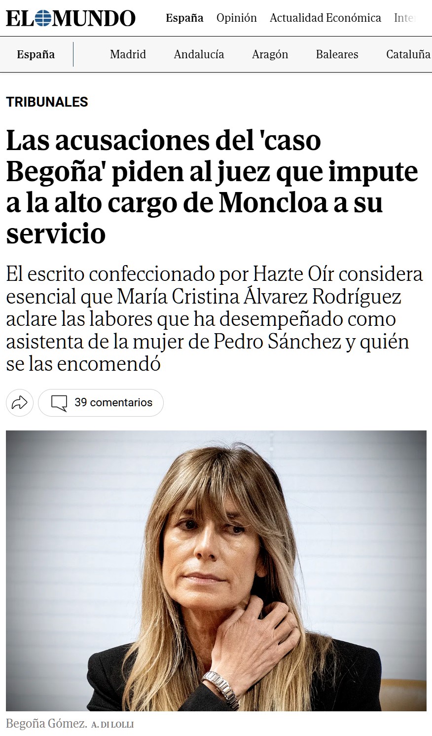 Cuando tienes a toda la familia en los titulares de periodicos.