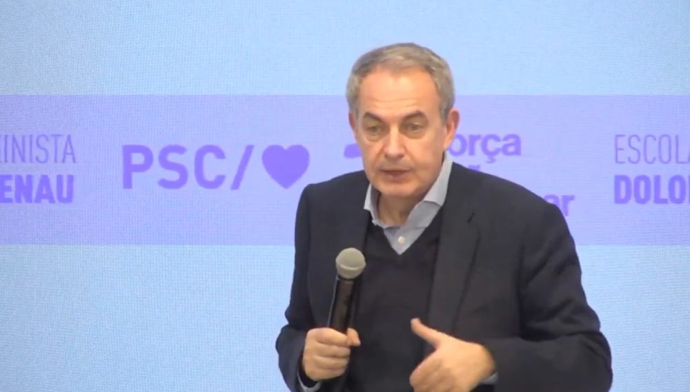 Zapatero llama a “atraer, ofrecer, seducir” a los hombres jóvenes hacia el feminismo.