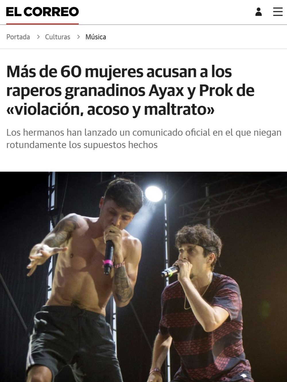 Ha vuelto a pasar...