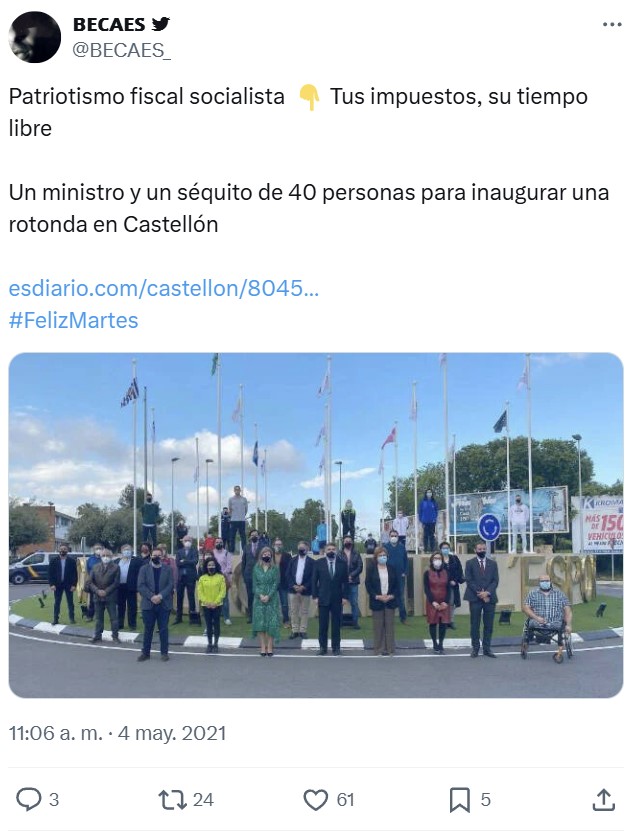 Vamos a tener que renovar las parodias porque se están empezando a quedar cortas...