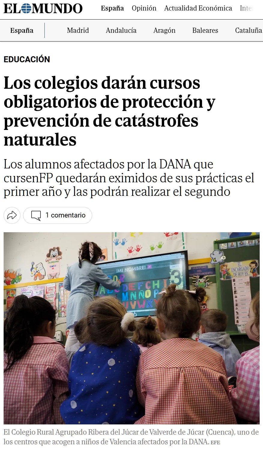 El examen de conducir incluirá preguntas sobre cómo actuar ante emergencias como la DANA.