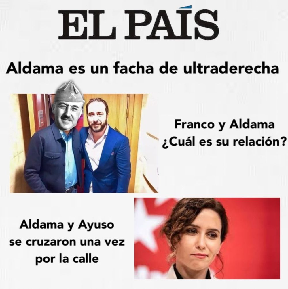 La portada de El País.
