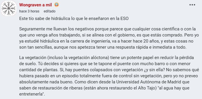 "Si hubiesen limpiado los cauces de los ríos, el impacto de la DANA habría sido menor". Para el PSOE esta frase es un "BULO".
