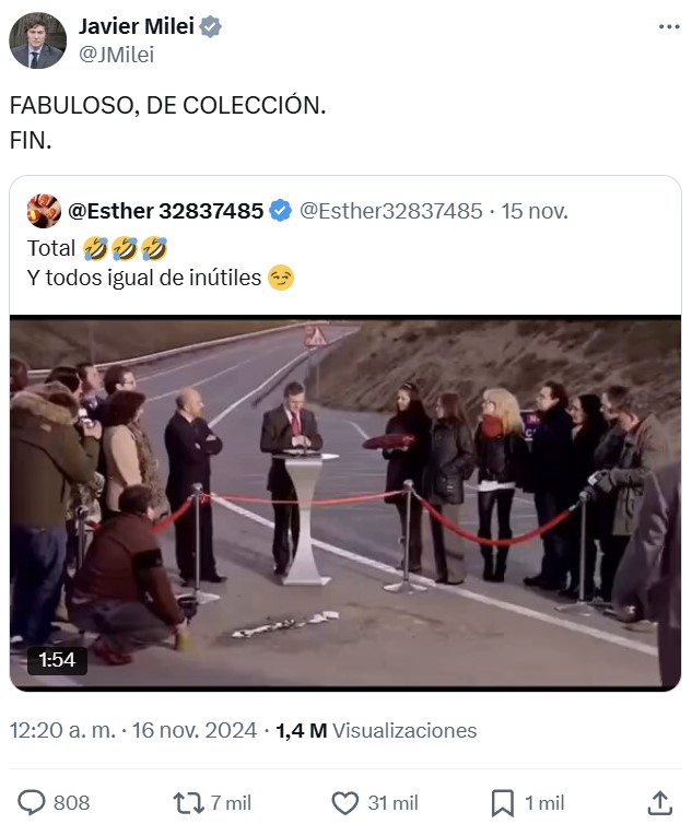 Vamos a tener que renovar las parodias porque se están empezando a quedar cortas...