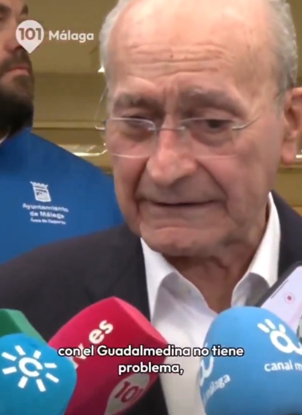 Francisco de la Torre, alcalde de Málaga: "No veo motivos en Málaga para ese tipo de alarmas"