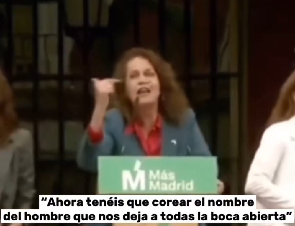 Las palabras en este mitin de Más Madrid refiriéndose a Errejón se entienden mejor ahora: "el hombre que realmente siempre nos deja con la boca abierta".