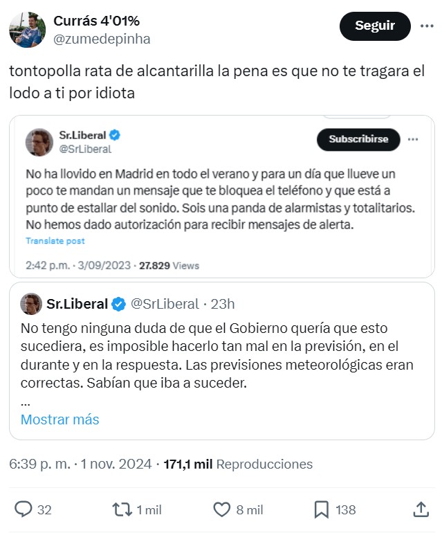 Es un poco "llamativo" ver cómo los que criticaban la declaración del estado de alarma durante la pandemia, lo pidan ahora insistentemente.