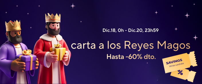 Promo Los Reyes Magos de AliExpress: quedan menos de 2 horas.