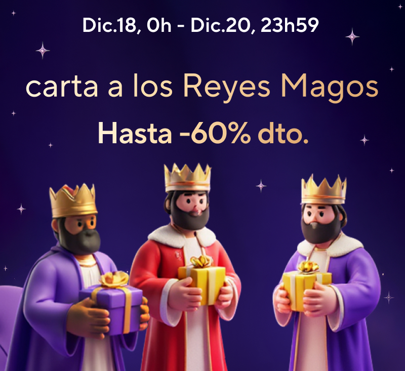Dentro de un par de horas empieza la campaña "Carta a los Reyes Magos" de AliExpress.
