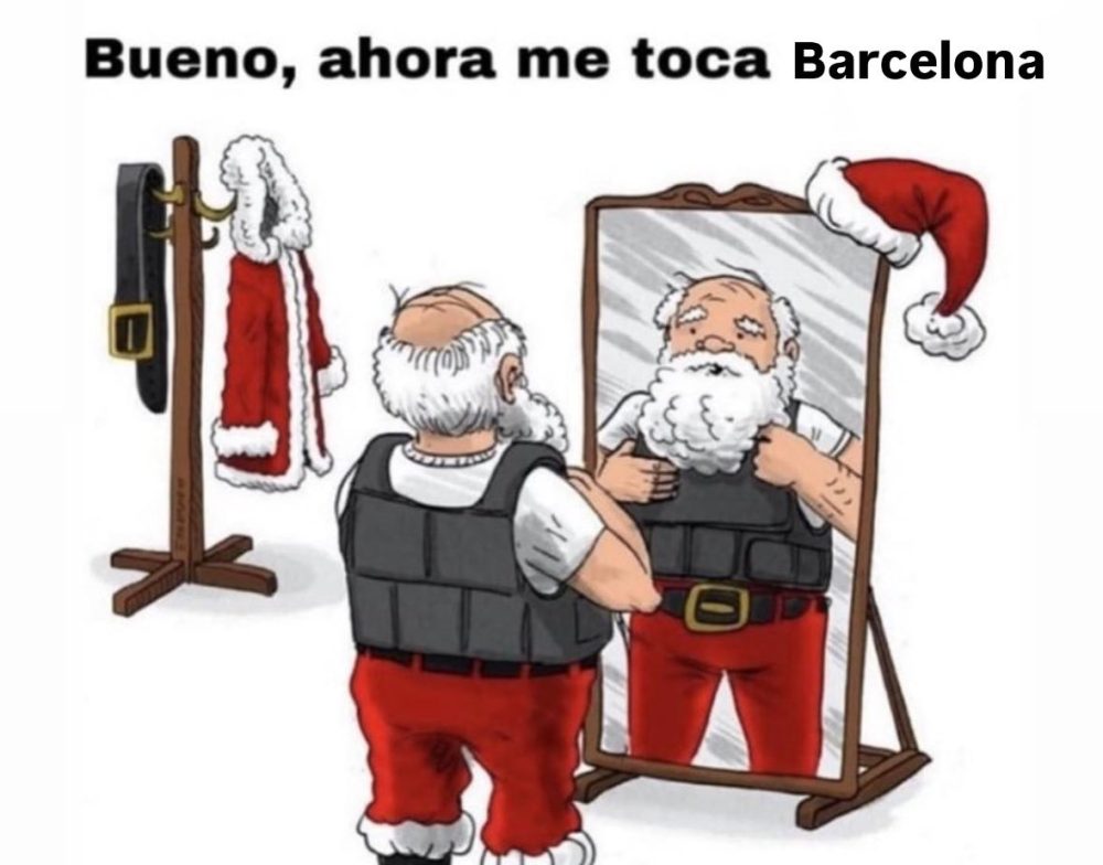 A Zazza el italiano le robaron 5 veces en Barcelona y lo dejaron inconsciente y sin pantalones.