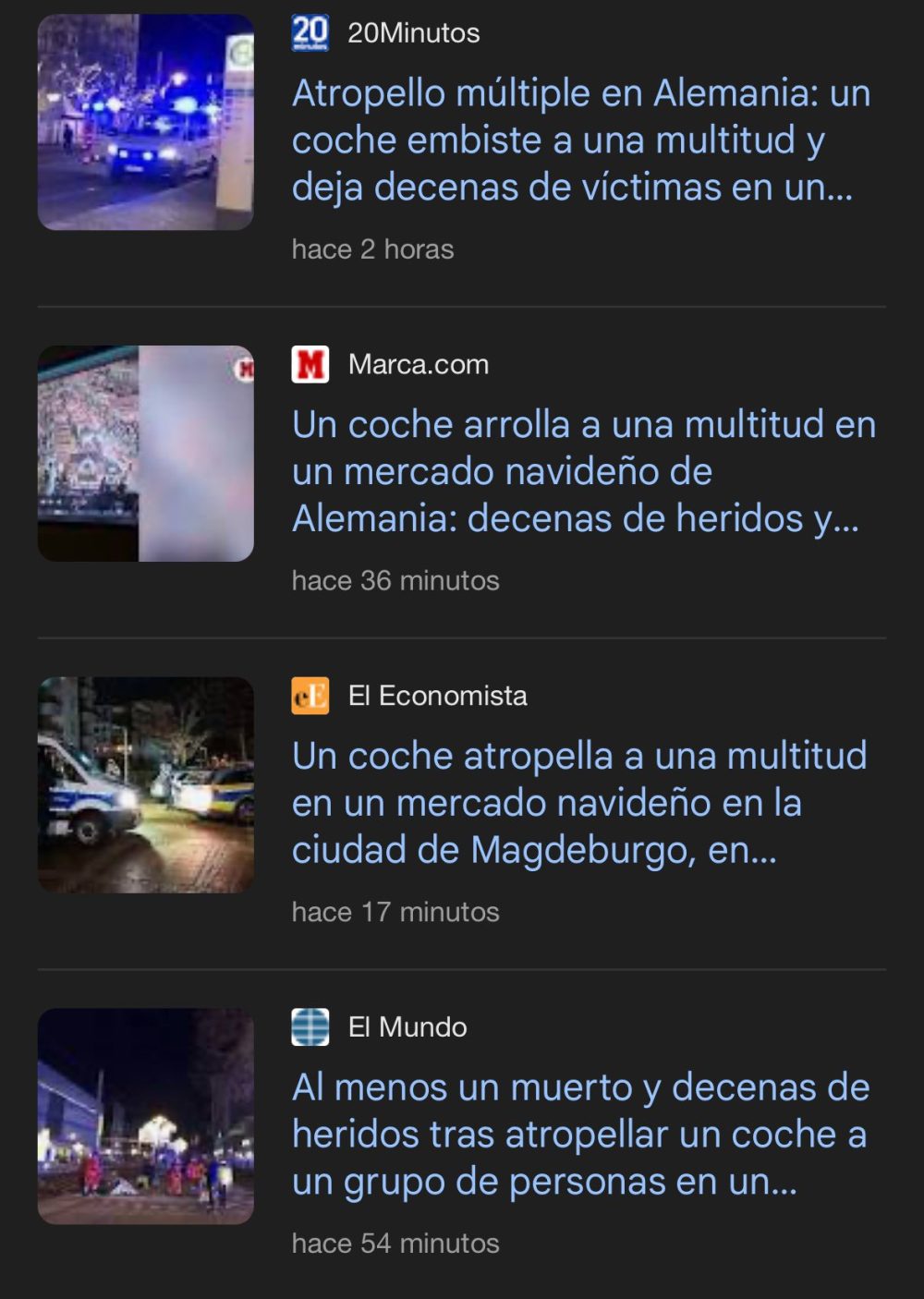 Viendo las noticias deduzco que deberíamos prohibir los COCHES y así acabaríamos con el problema.