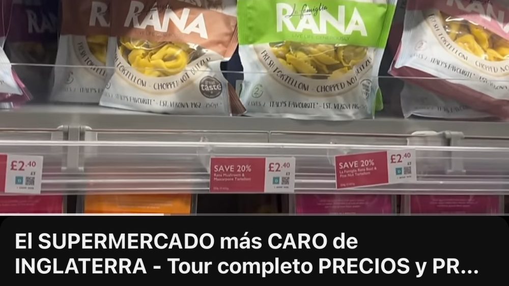 "El supermercado más caro de Inglaterra"
