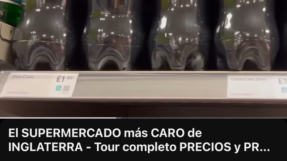 "El supermercado más caro de Inglaterra"