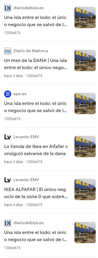 Ikea detectó que la ubicación donde iban a construir su tienda de Alfafar era zona inundable y tomó medidas