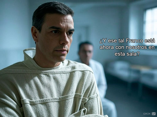 Pedro Sánchez echa mano de la única carta que le queda en la baraja: FRANCO.