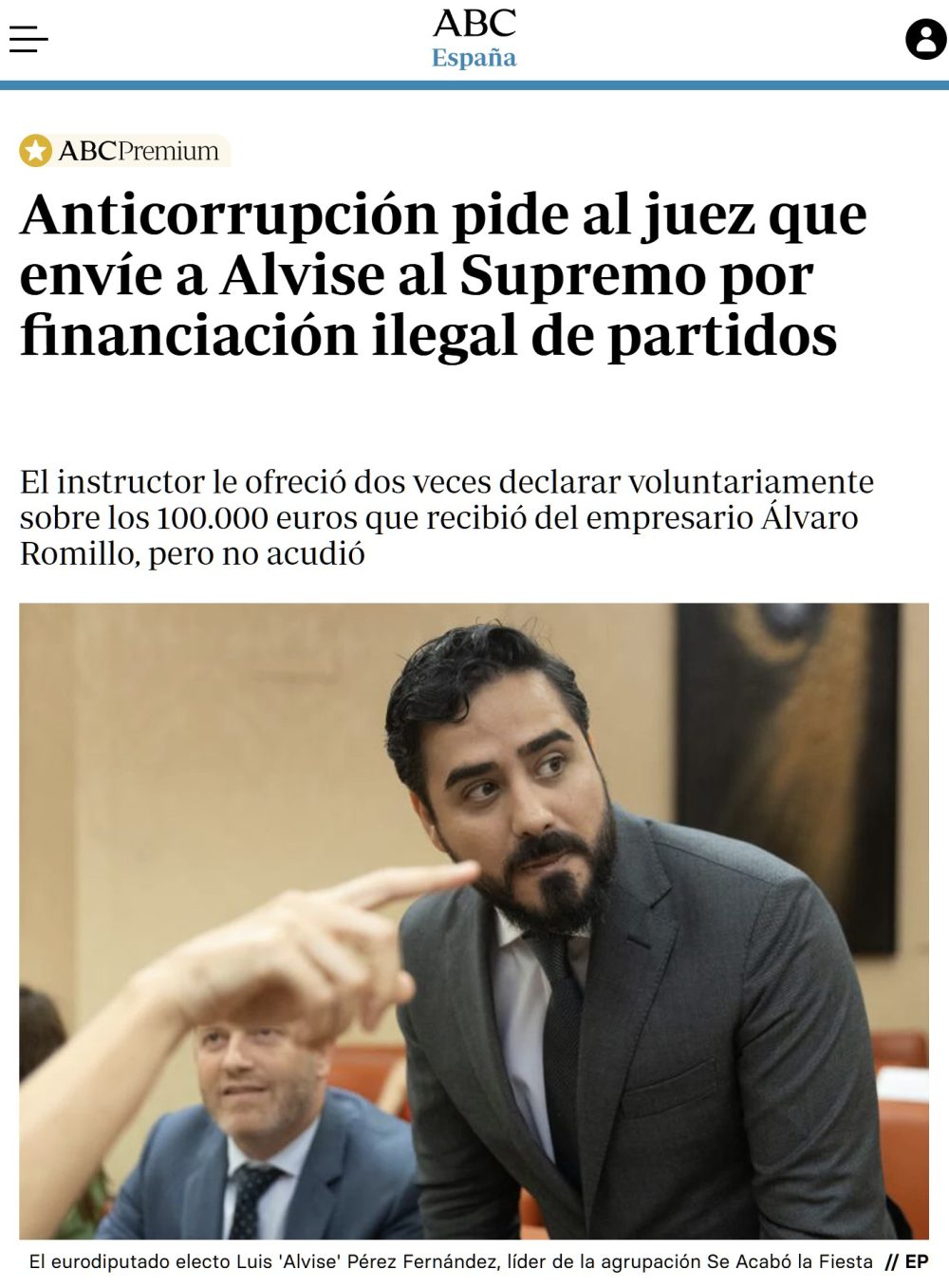 Se acabó la fiesta: profecía autocumplida.