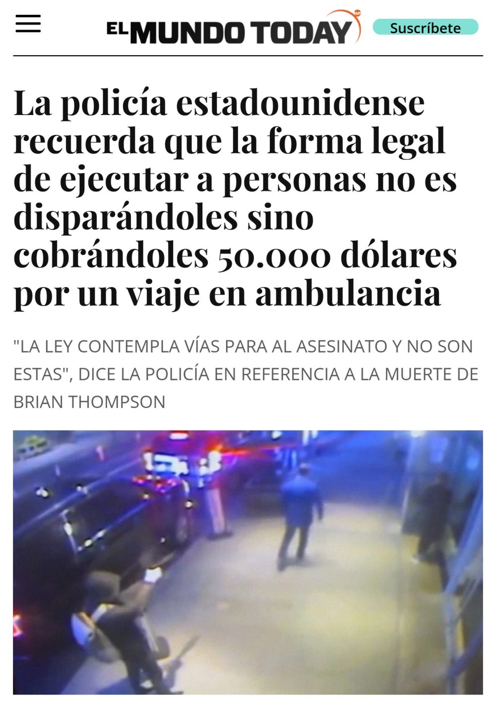 Trasplante de corazón en EEUU: 215.015,81 €