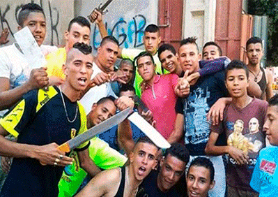 Salvaje enfrentamiento entre dos marroquíes con cuchillo y palo de golf en Ciempozuelos, Madrid.