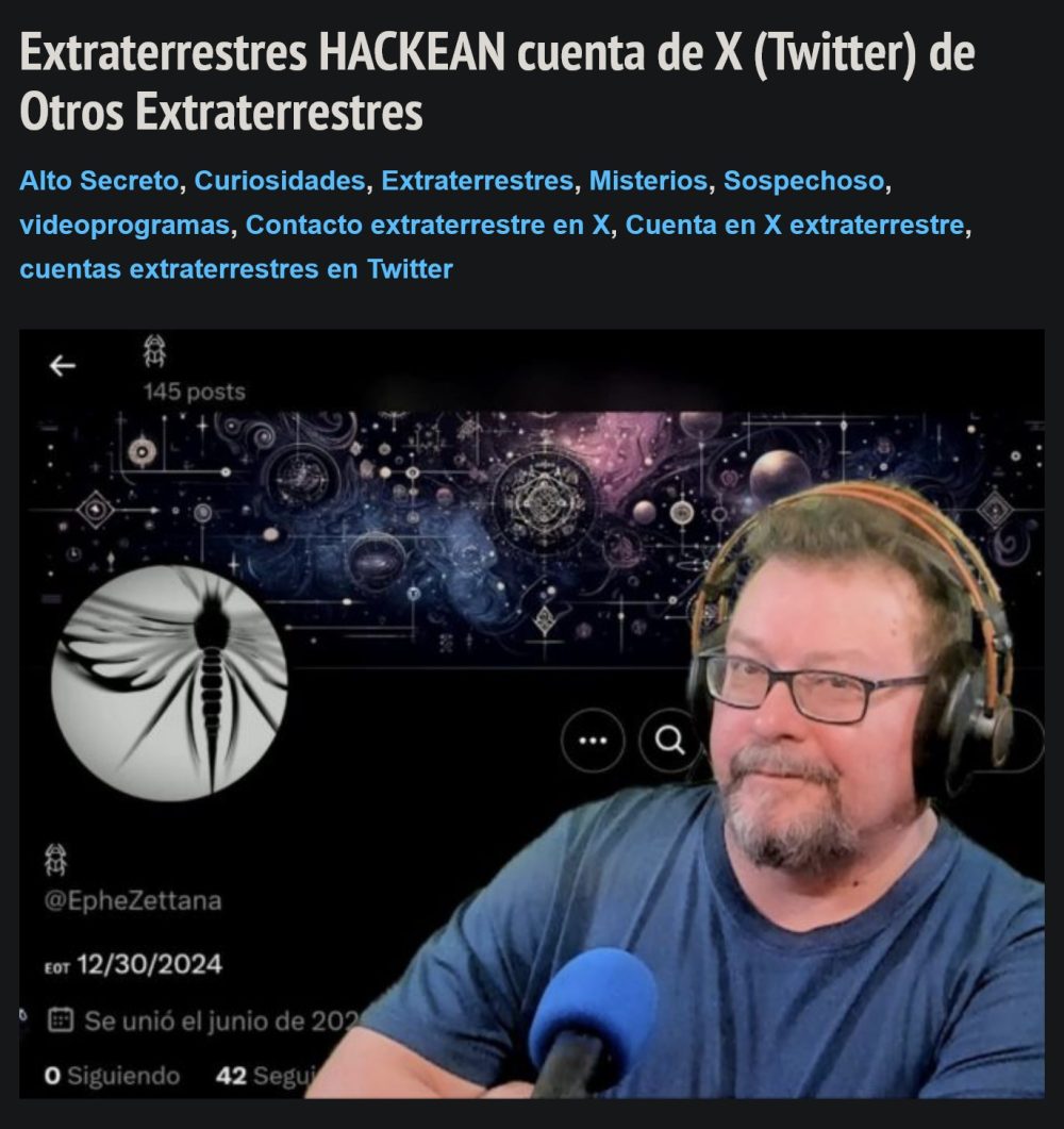 La noticia importante del día.