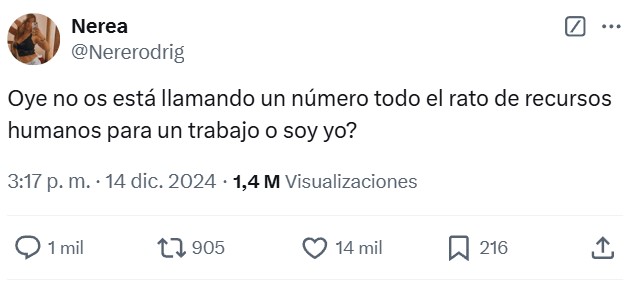 ¿Sufres a la pesada de recursos humanos que te llama todos los días? No estás solo.