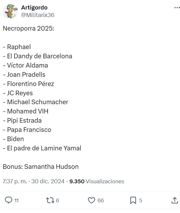 Llega la NECROPORRA 2025.