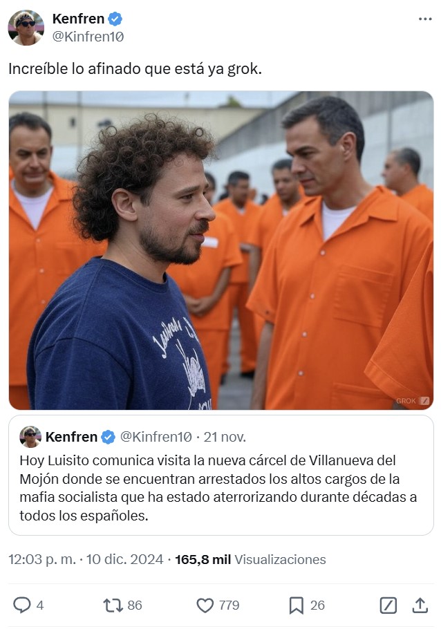 Elon Musk ha liberado la IA Grok y Twitter se ha llenado de imágenes absurdas.
