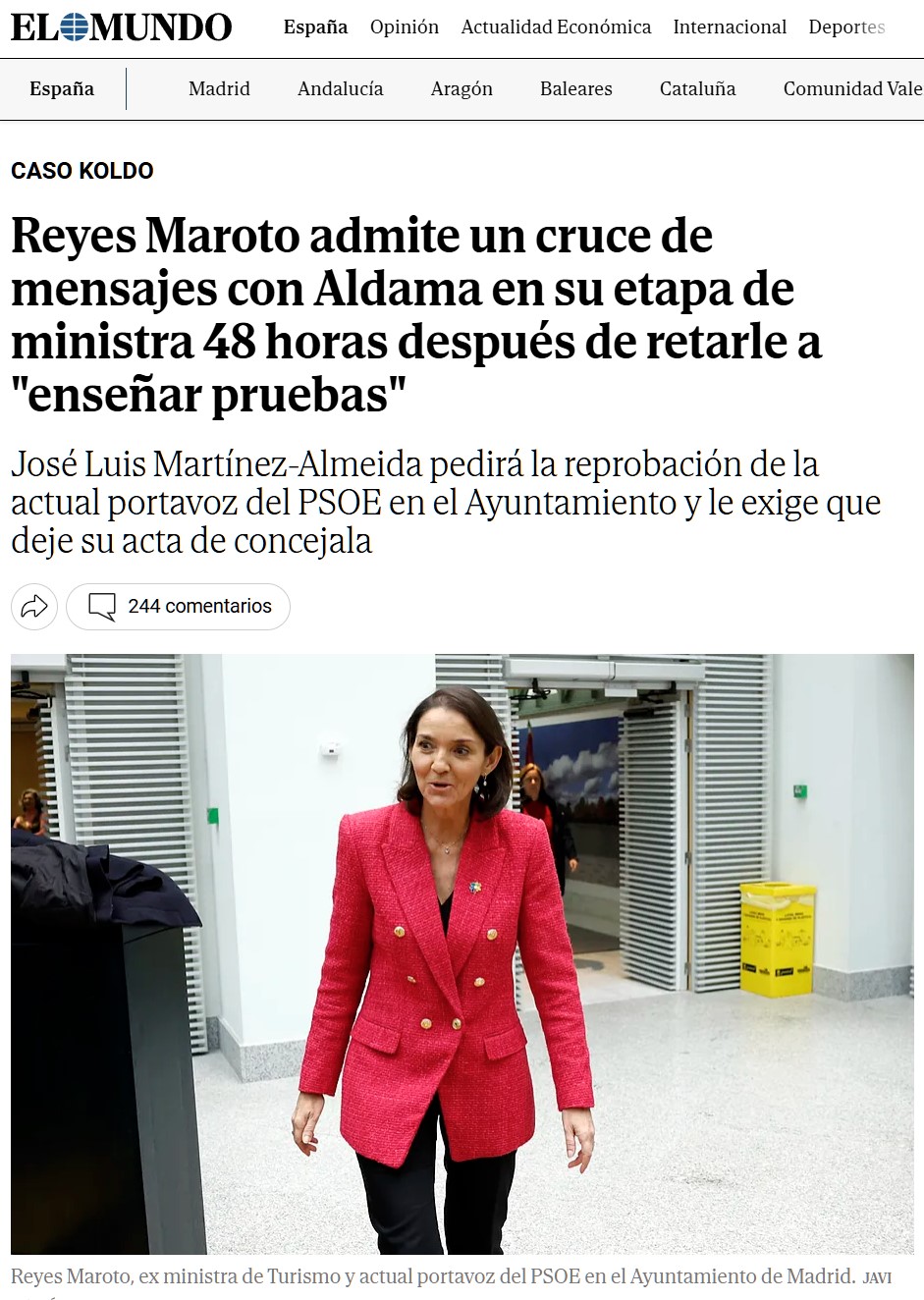 La Charo que España se merece, pero no la que necesita ahora mismo