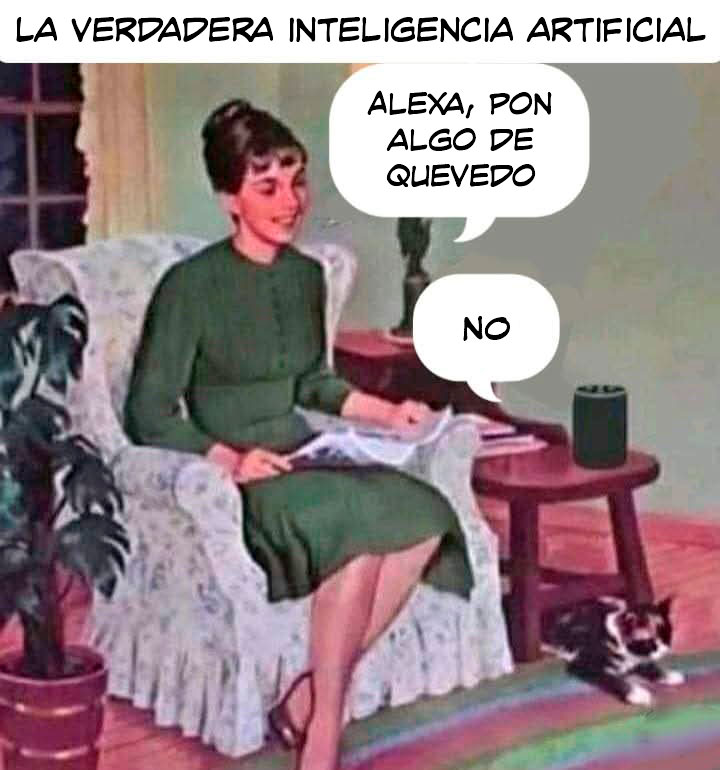 La verdadera inteligencia artificial.