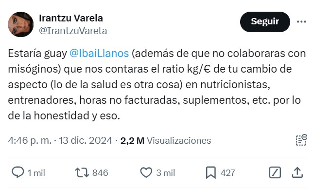 La enésima foca indisciplinada buscando chivos expiatorios cuando alguien demuestra que para adelgazar solo necesitas fuerza de voluntad.