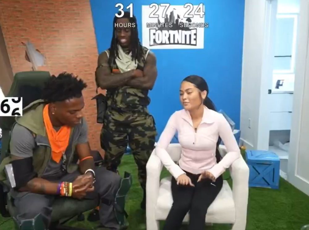 Speed no puedo contener los nervios cuando su novia entró en el stream.