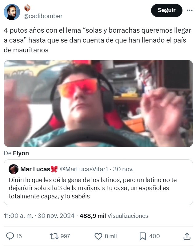 Ya no quieren volver solas...