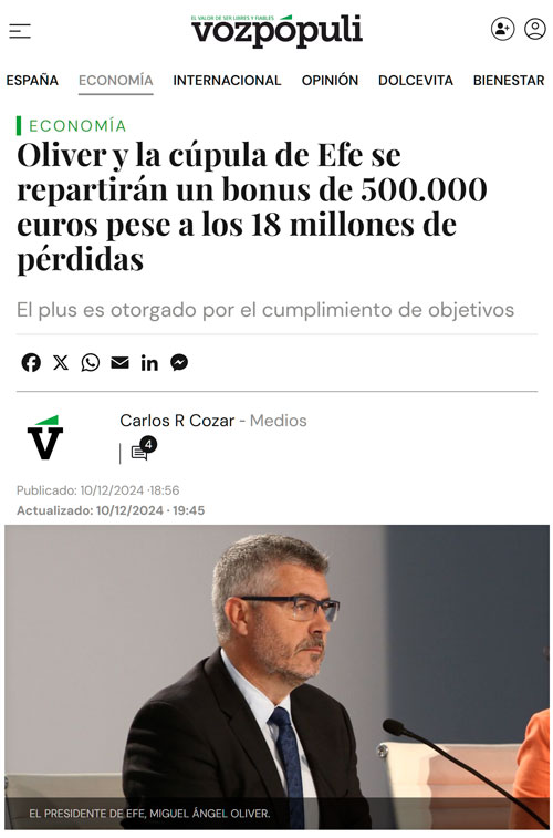 ¿Qué está pasando con la Agencia EFE?