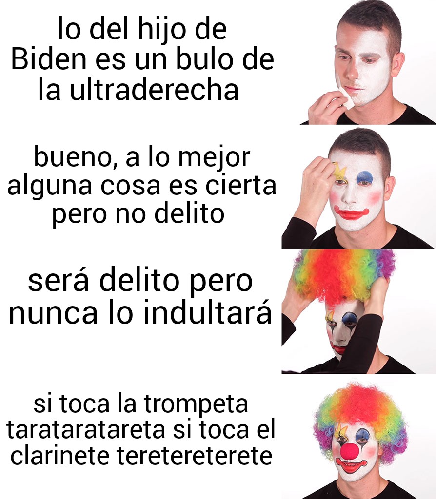 Lo de Biden.