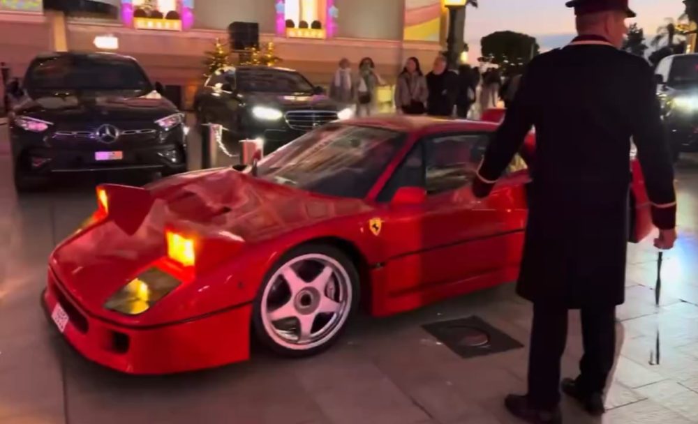 Norris haciéndole una publicidad impagable a Ferrari.