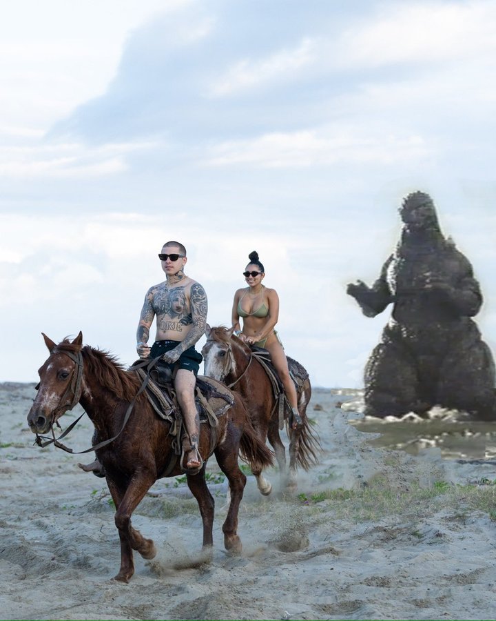 "¿Alguien puede eliminar con Photoshop al chico que está detrás de mi novia y de mí?"