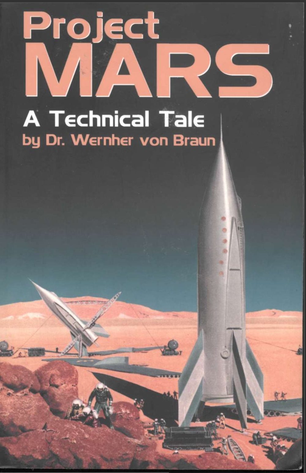 El libro de 1953 «Proyecto Marte», del famoso científico de cohetes Werner Von Braun, dice que el líder de Marte se llamará «Elon».