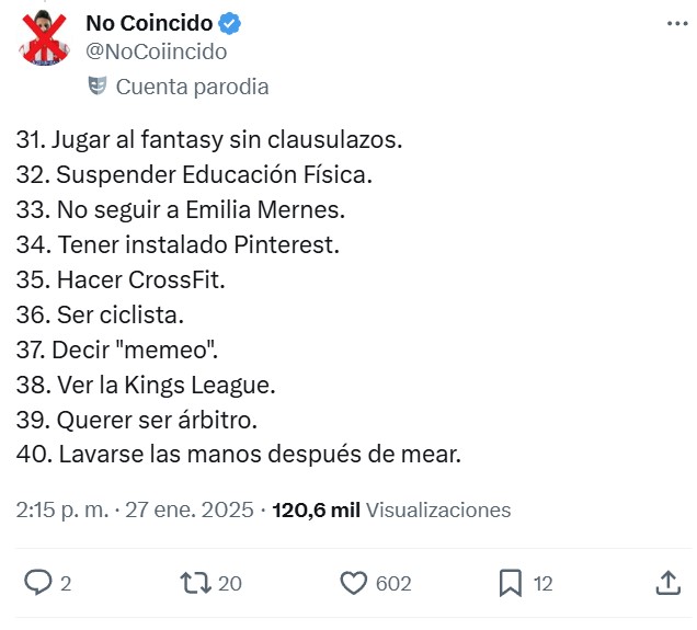 100 cosas más gays que ser gay.