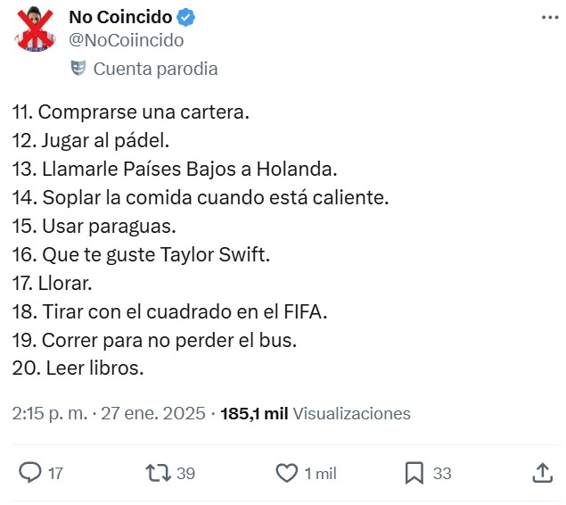 100 cosas más gays que ser gay.