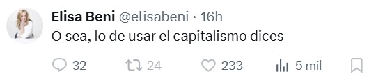 Friendly reminder de que el modelo de China es capitalismo de partido único.